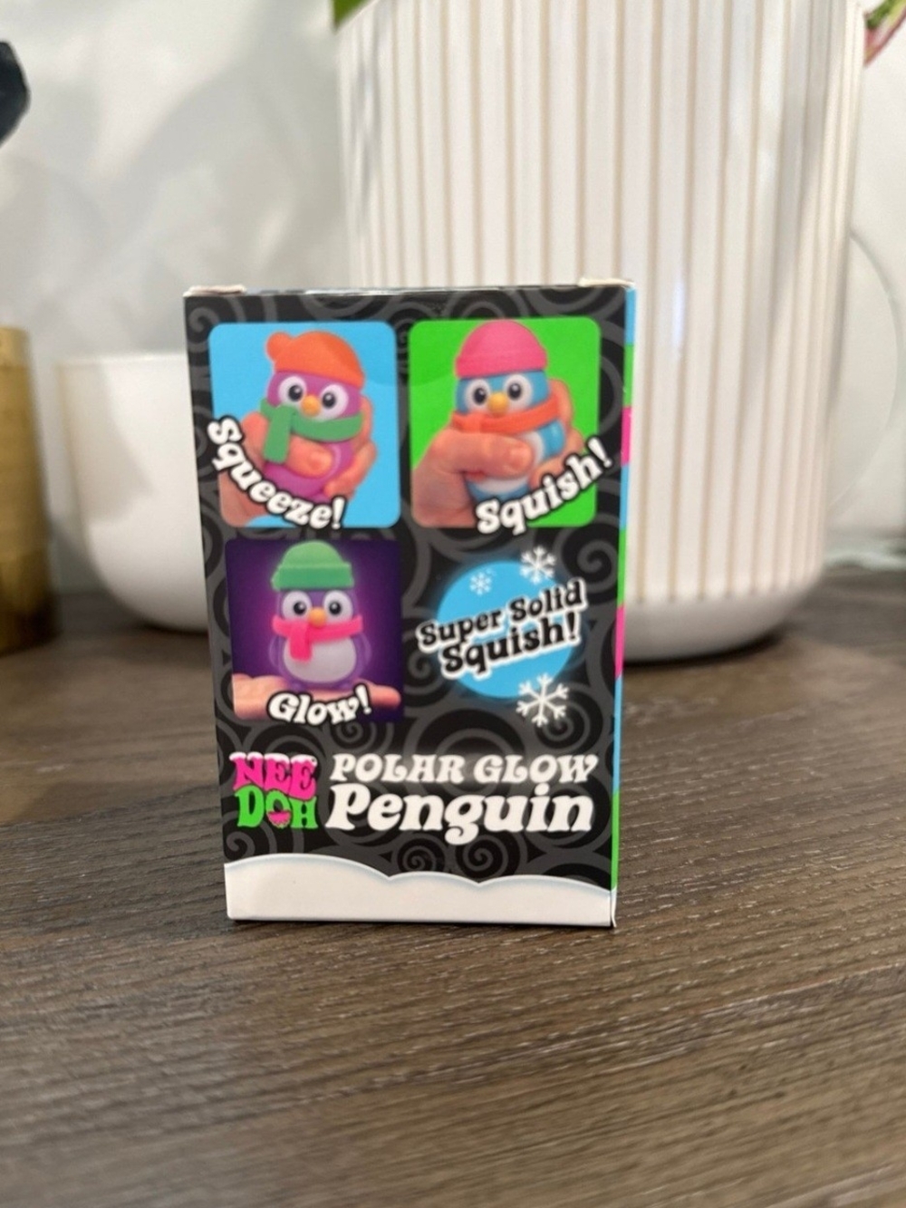 Needoh Polar Glow Penguin NEW IN BOX - Picture 2 of 4